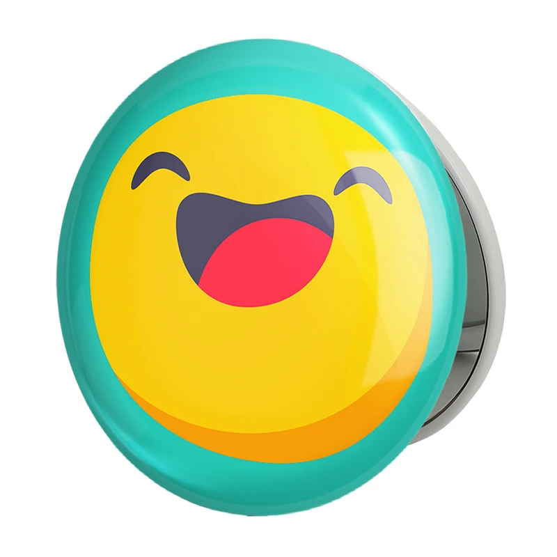 آینه جیبی خندالو طرح ایموجی Emoji مدل تاشو کد 2998 