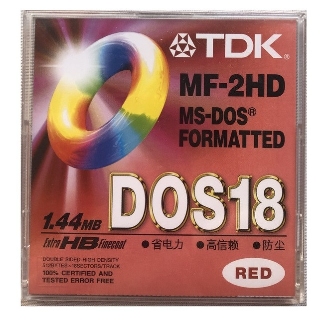 فلاپی دیسک تی دی کی مدل 2HD-1.44mb