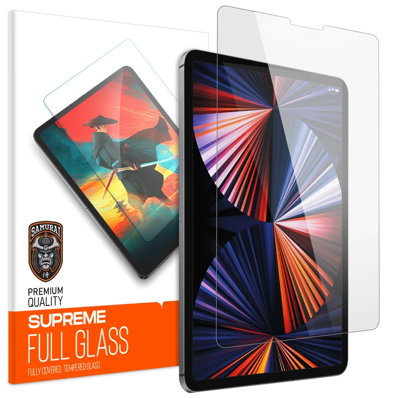 محافظ صفحه نمایش شفاف سامورایی مدل GlastR مناسب برای تبلت اپل iPad Pro 11 2022