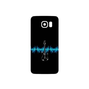 MAHOOT Electric Guitar Cover Sticker for Samsung Galaxy S6