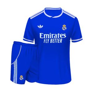 ست تی‌شرت آستین کوتاه و شلوارک ورزشی مردانه مدل رئال مادرید کد 3rd 2026