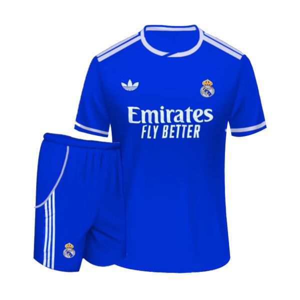 ست تی‌شرت آستین کوتاه و شلوارک ورزشی مردانه مدل رئال مادرید کد 3rd 2026