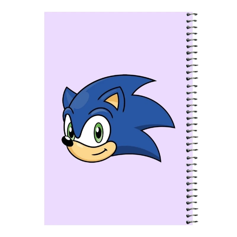 دفتر مشق 80 برگ اس جی مدل سونیک کد1   