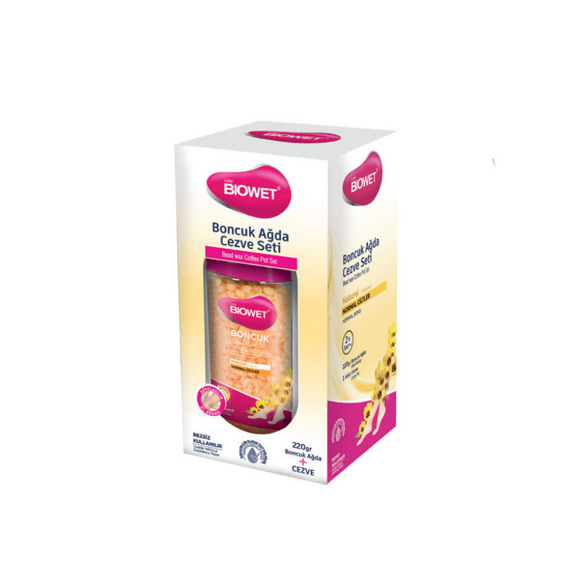 وکس موبر بایوویت مدل natural وزن 220 گرم به همراه ظرف