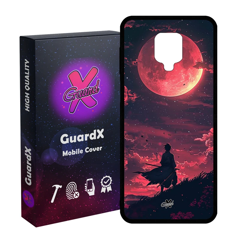 کاور گارد ایکس طرح انیمه مدل Glass10696 مناسب برای گوشی موبایل شیائومی Redmi Note9 Pro/Note 9 Pro Max/Redmi Note 9S/MI Poco M2 Pro