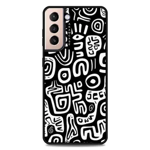 AKAM AMC-WSGS21P-DOODLE6 Cover For Samsung Galaxy S21 Plus