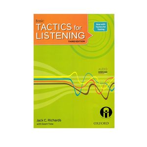 نقد و بررسی کتاب Basic Tactics For Listening Third Edition اثر Jack C.Richards and Grant Trew انتشارات الوند پویان توسط خریداران