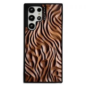 AKAM AMC-WSGS22U-WOOD-7 Cover For Samsung Galaxy S22 Ultra