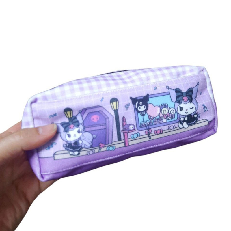 جامدادی مدل سه زیپ طرح کرومی و دوستان کد mn011