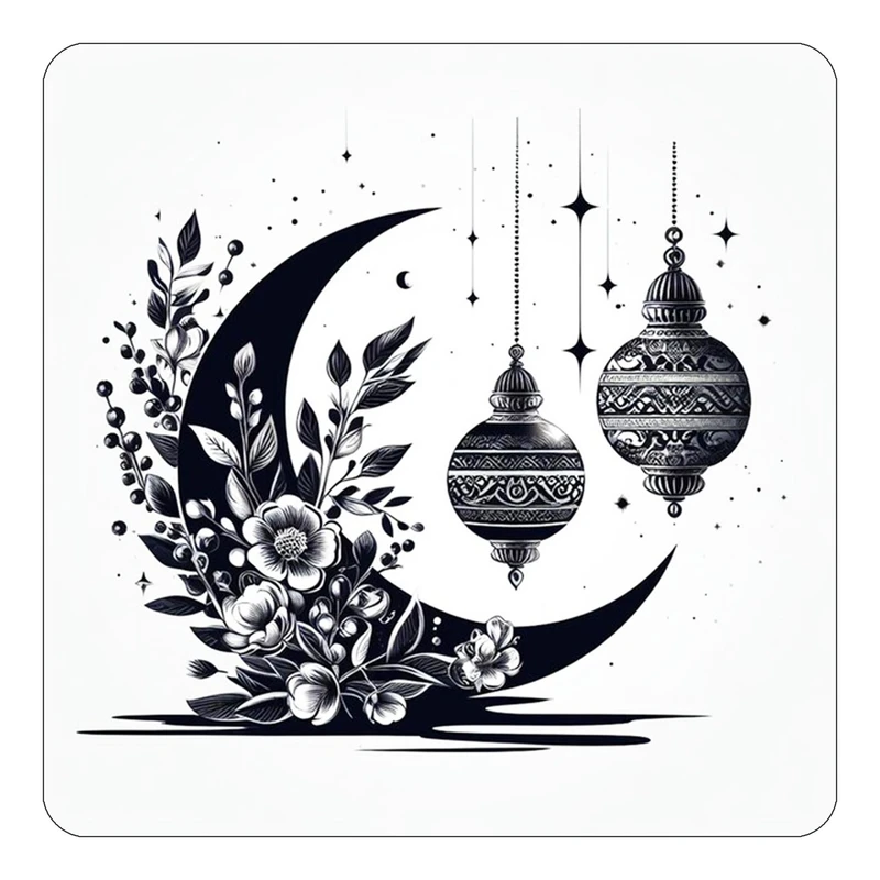 مگنت کاکتی طرح ماه و ستاره مدل mp55220