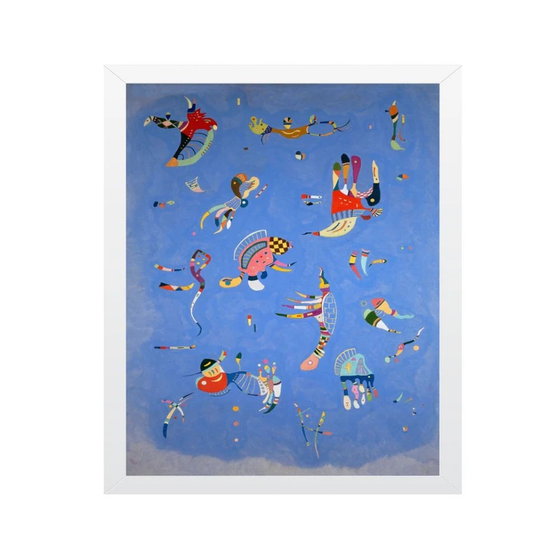 تابلو مدل هنر اشکال تصادفی