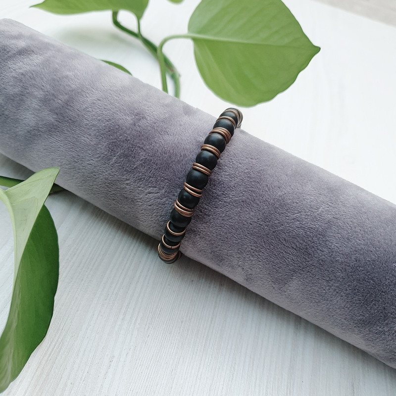 دستبند مردانه گالری شادونه مدل Sh-40ro