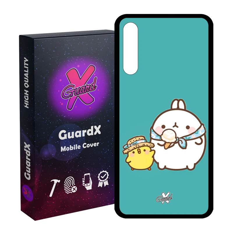 کاور گارد ایکس طرح مولانگ مدل Glass10312 مناسب برای گوشی موبایل هوآوی Y8P / P Smart S