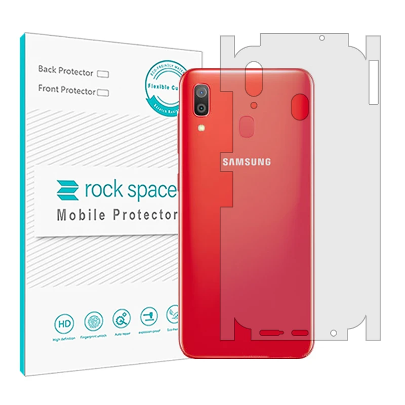 محافظ پشت گوشی شفاف راک اسپیس مدل HyGEL مناسب برای گوشی موبایل سامسونگ Galaxy A30