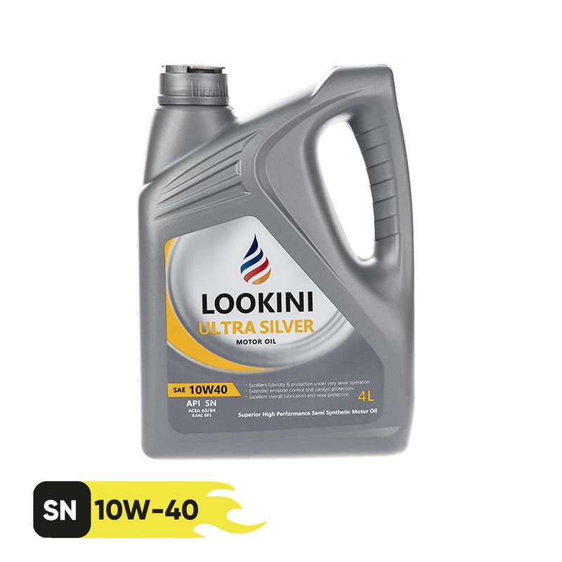 روغن موتور خودرو لوکینی مدل Ultra Silver-10W40 حجم 4 لیتر