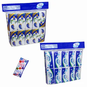 دستمال کاغذی زیبا مدل اقتصادی مجموعه 2 عددی به همراه دستمال جیبی