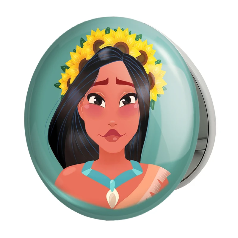 آینه جیبی خندالو طرح پوکاهانتس مدل تاشو کد 1422 