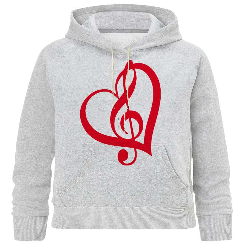 هودی دخترانه مدل M 185 قلب