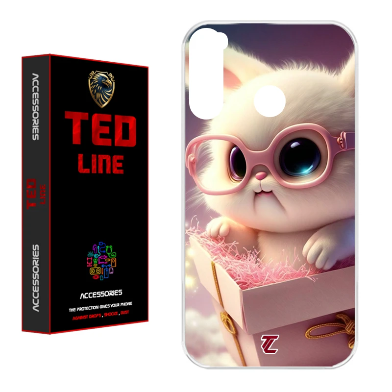 کاور تد لاین طرح خرگوش کد 1111 مناسب برای گوشی موبایل شیائومی Redmi Note 8