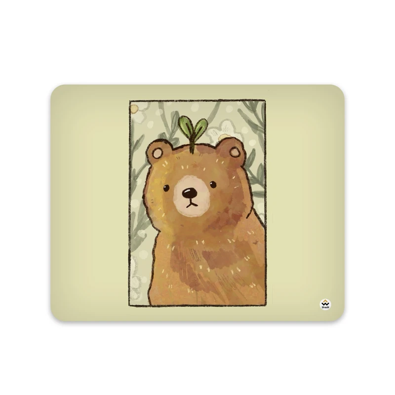 ماوس پد شادیت مدل خرس کد27 سایز 24*19 سانتی متر