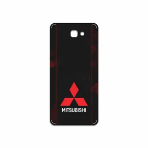 MAHOOT Mitsubishi Motor Cover Sticker for Samsung Galaxy J7 Prime