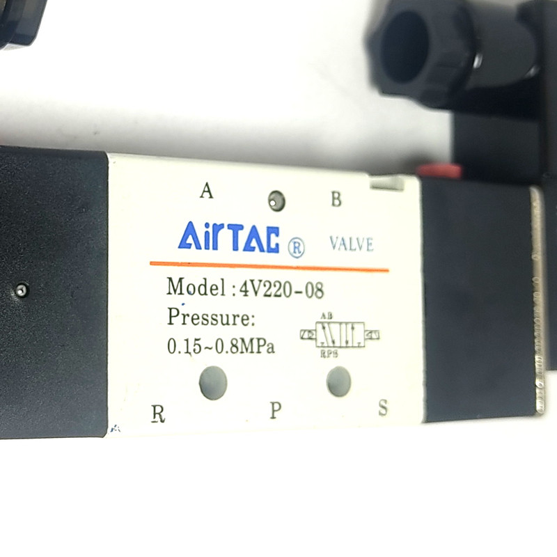 شیر برقی پنوماتیک ایرتک مدل 4v220-08-1/4-220