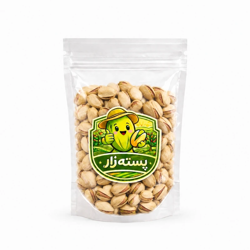 پسته خام اکبری اعلا پسته زار - 500 گرم
