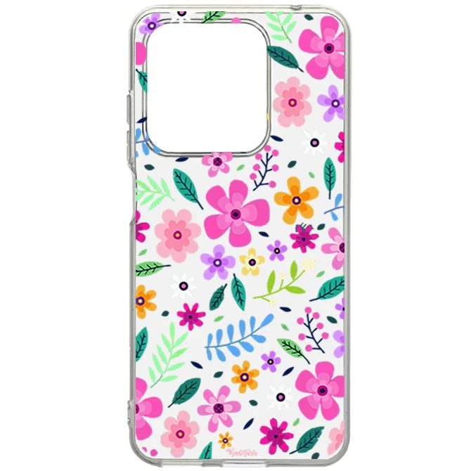کاور طرح گل مناسب برای گوشی موبایل شیائومی Redmi Note 13 Pro 5G