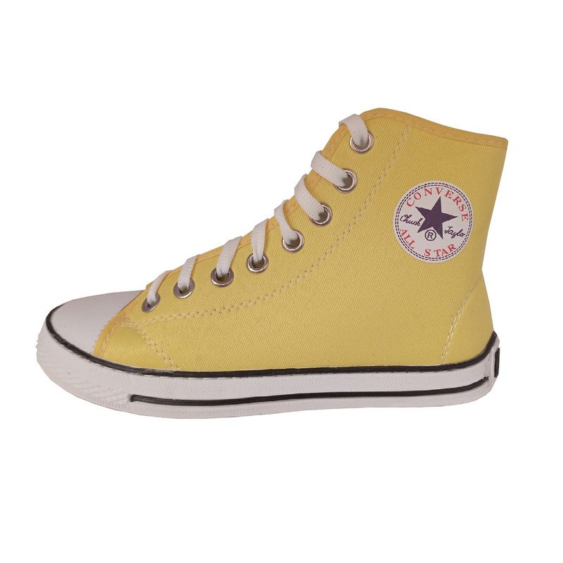 کفش پیاده روی زنانه مدل ال استار کد 06 رنگ زرد