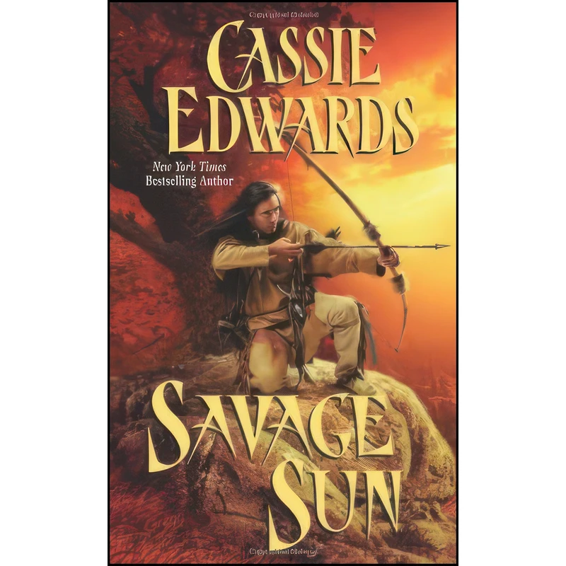 کتاب Savage Sun اثر Cassie Edwards انتشارات Cosmos