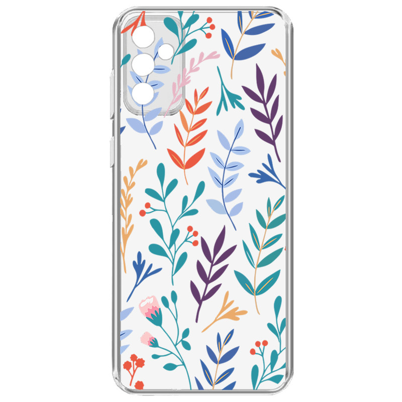 کاور طرح Tiny Leaves مناسب برای گوشی موبایل سامسونگ Galaxy A04S - A13 5G