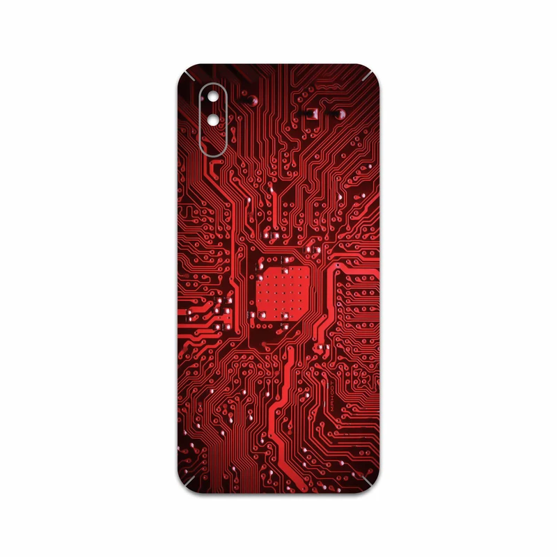 برچسب پوششی ماهوت مدل Red Printed Circuit Board مناسب برای گوشی موبایل شیائومی Redmi 9A