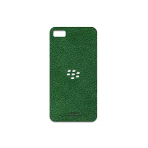 MAHOOT Green-Leather Cover Sticker for BlackBerry Z10