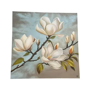 تابلو نقاشی رنگ روغن مدل گل