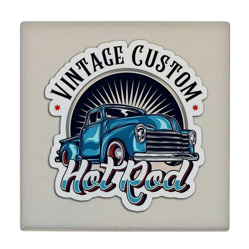 زیر لیوانی  طرح اتومبیل کلاسیک کد    6104527_5357