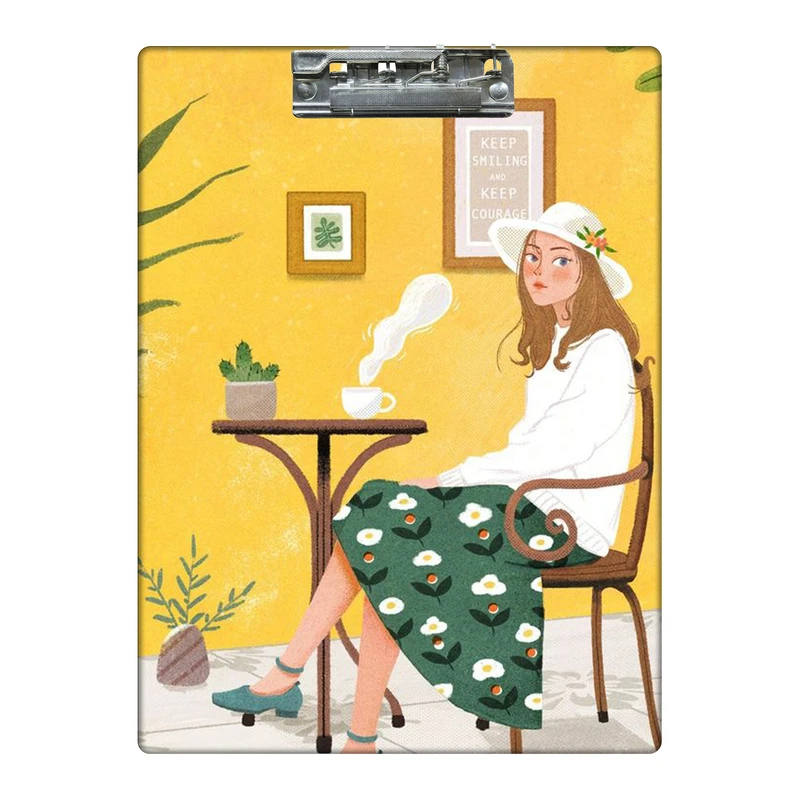 تخته شاسی طرح دختر و اتاق کد  7780058 سایز A4