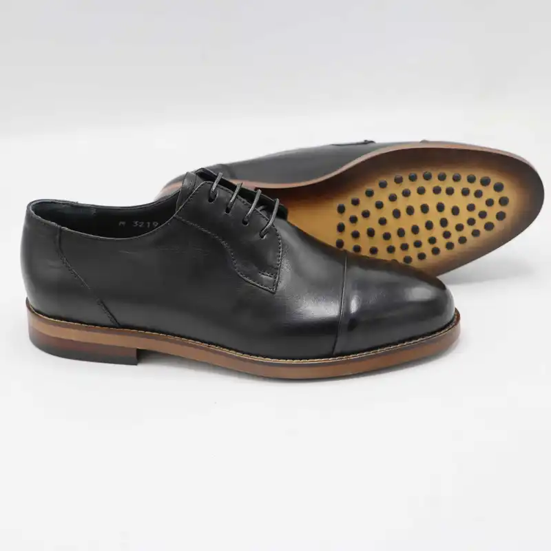 کفش مردانه لردگام مدل نام ور بندی رنگ مشکی