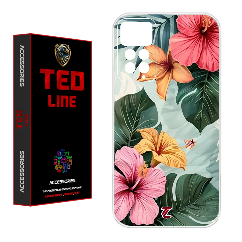 کاور تدلاین طرح گل کد 1142 مناسب برای گوشی موبایل شیائومی Redmi Note 11 Pro 4G / Note 12 Pro 4G