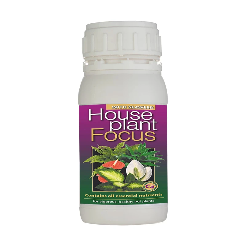 کود کامل گیاهان آپارتمانی مدل فوکوس حجم 250 میلی لیتر