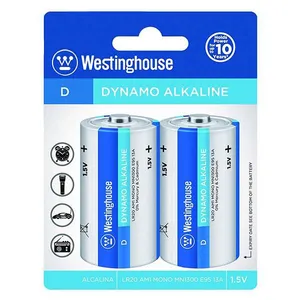 باتری D وستینگهاوس مدل Dynamo Alkaline بسته 2 عددی