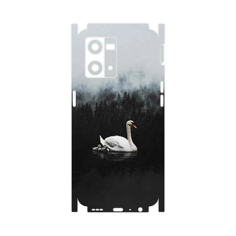 برچسب پوششی ماهوت مدل Swan_Lake-FullSkin مناسب برای گوشی موبایل اپو Reno 8 4G