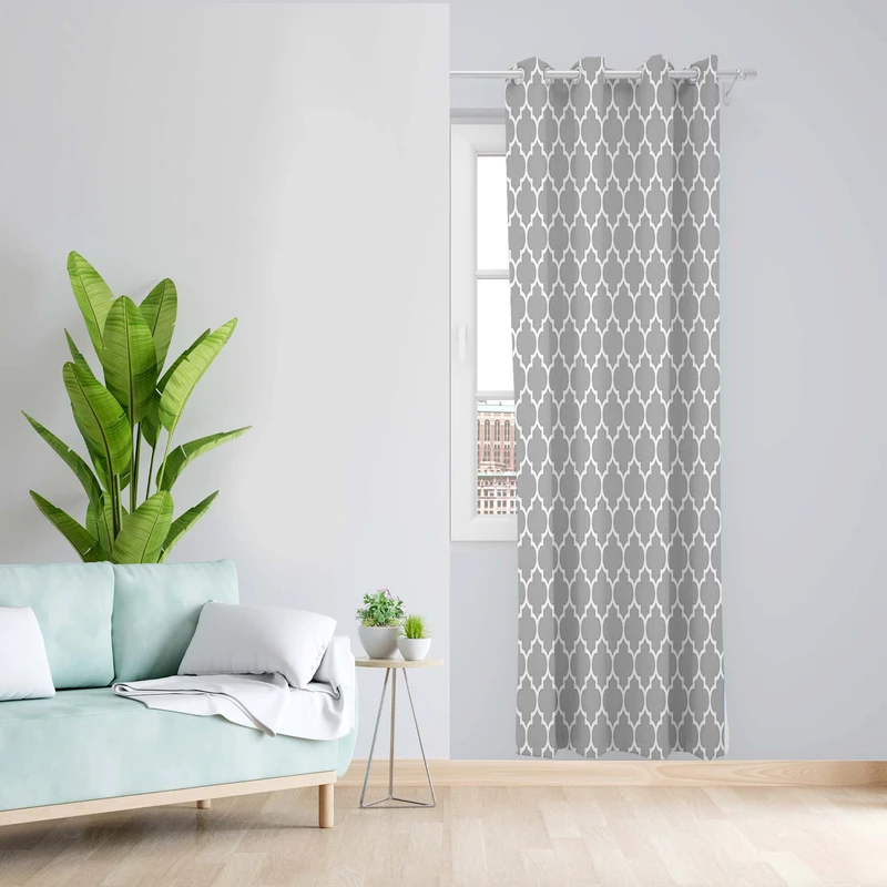 پرده طرح کلاسیک مدل مخمل پانچی کد 5558 z سایز 140x200 سانتی متر