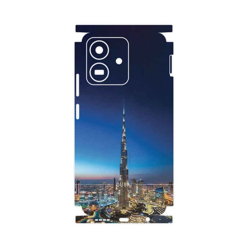 برچسب پوششی ماهوت مدل Dubai_City-FullSkin مناسب برای گوشی موبایل آنر Play 10