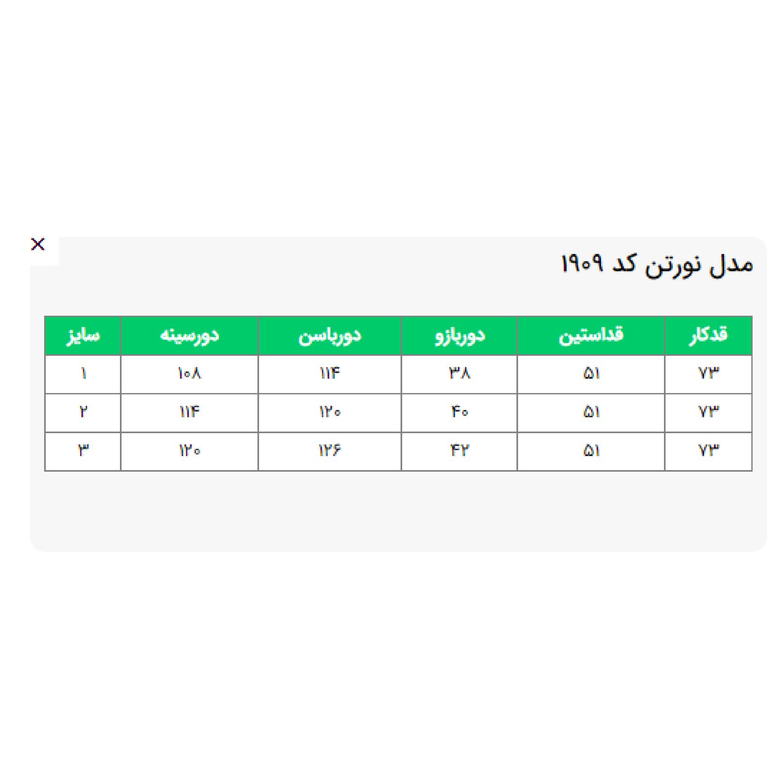 مانتو زنانه السانا مدل نورتن کد 190911 -  - 5