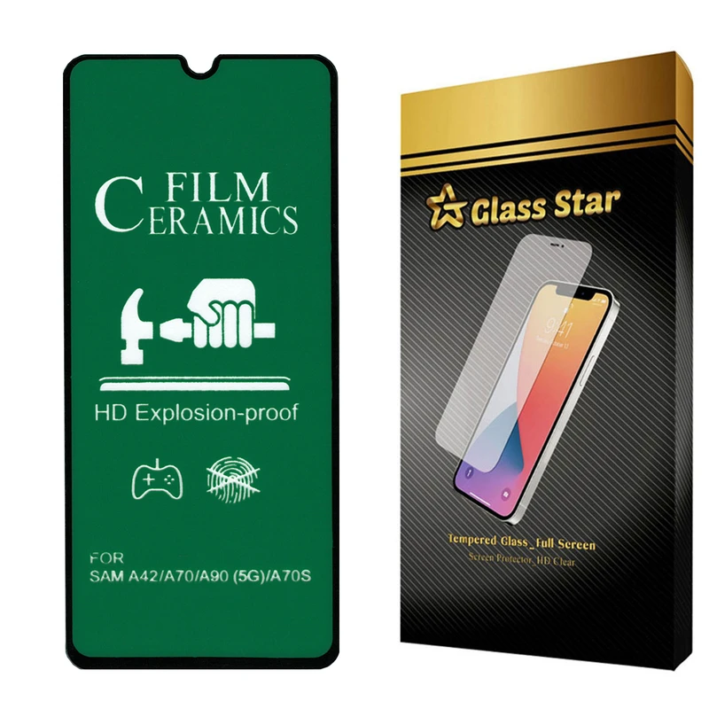 محافظ صفحه نمایش سرامیکی گلس استار مدل CRGA مناسب برای گوشی موبایل سامسونگ Galaxy A70