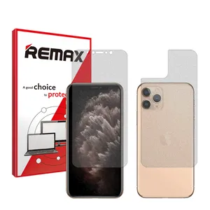 Remax HyMTT model matte screen protector suitable for Apple iPhone 11 Pro Max along with the back protector