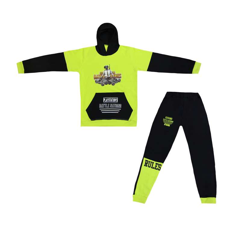 ست هودی و شلوار پسرانه مدل 880