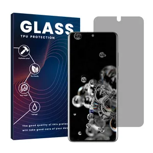 Glass Resistant model privacy screen protector suitable for Samsung Galaxy S20 Ultra mobile phone