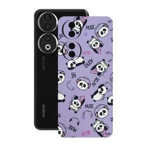 Remax cover sticker Leth model panda design suitable for Honor 90 mobile phone