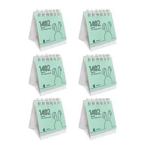 تقویم رومیزی سال 1402 پدیده نقش مدل  tiny  فانتزی کد 2 بسته 6 عددی
